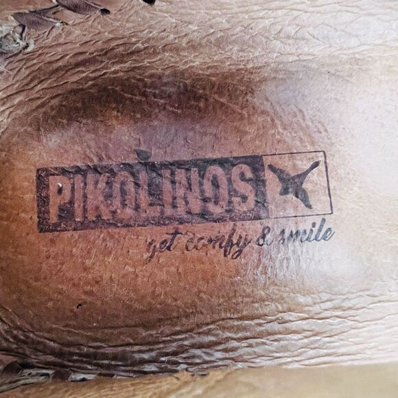 Pikolinos Puerto Vallarta Closed Toe Strappy Sandals Earthy Leather EU39 US8 - Picture 7 of 8